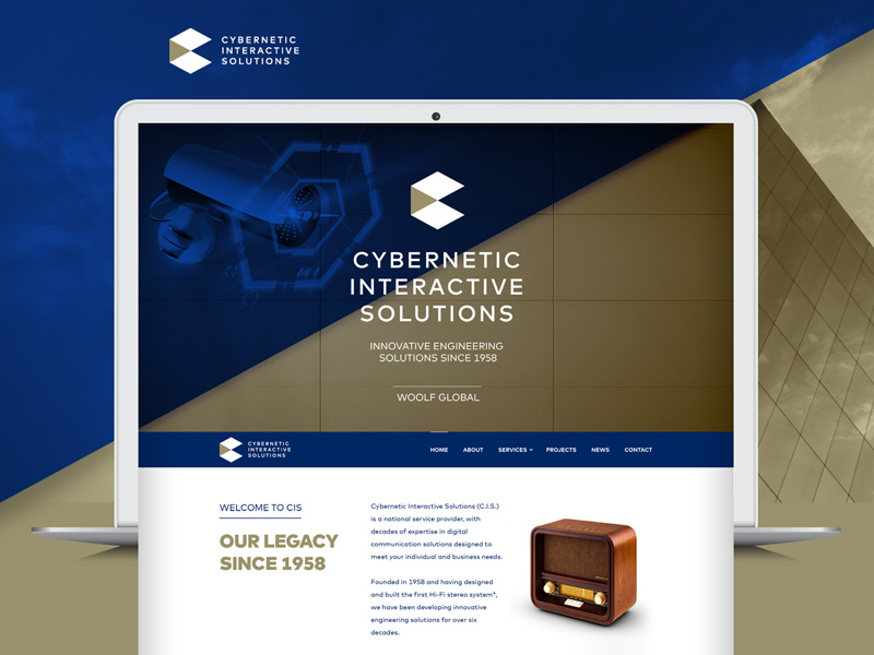 Cybernetic Interactive Solutions' development is in collaboration with Diversity of One. This development is focussed on outlining specific products and services provided by this exciting engineering solutions firm situated in Johannesburg. 